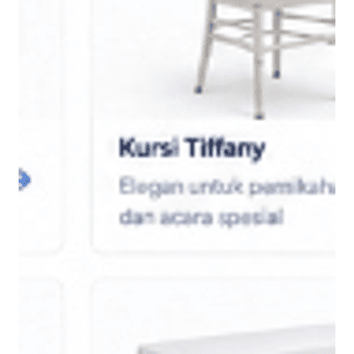 Kursi Tiffany